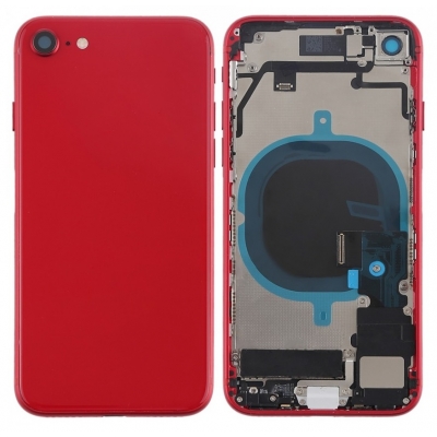 Galinis dangtelis iPhone 8 Red pilnas su šleifais originalus (used Grade B) Galinis dangtelis iPhone 8 Red pilnas su šleifais originalus (used Grade B)