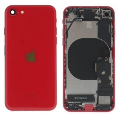 Galinis dangtelis iPhone SE 2020 Red pilnas su šleifais originalus (used Grade C) Galinis dangtelis iPhone SE 2020 Red pilnas su šleifais originalus (used Grade C)
