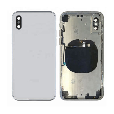 Galinis dangtelis iPhone X Silver pilnas originalus (used Grade C) Galinis dangtelis iPhone X Silver pilnas originalus (used Grade C)