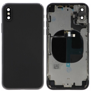 Galinis dangtelis iPhone X Space Gray pilnas originalus (used Grade B)