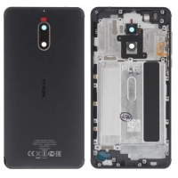 Galinis dangtelis Nokia 6 Black originalus (used Grade B)