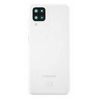 Galinis dangtelis Samsung A125 A12 2020 / A127 A12 Nacho (A12S) 2021 White originalus (used Grade C)