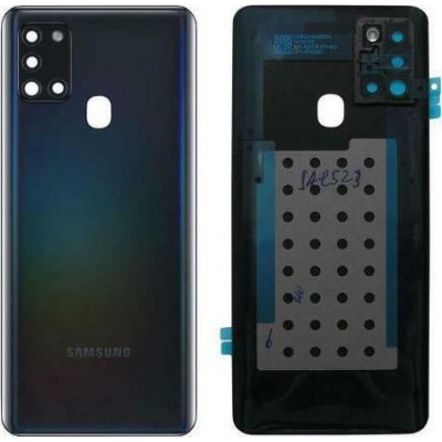 Galinis dangtelis Samsung A217 A21s 2020 Black originalus (used Grade B) Galinis dangtelis Samsung A217 A21s 2020 Black originalus (used Grade B)