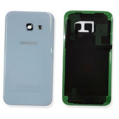 Galinis dangtelis Samsung A320 A3 2017 šviesiai mėlynas (blue mist) originalus (used Grade B)