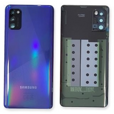 Galinis dangtelis Samsung A415 A41 2020 Prism Crush Blue originalus (service pack)