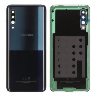 Galinis dangtelis Samsung A908 A90 5G 2019 Black originalus (used Grade B) Galinis dangtelis Samsung A908 A90 5G 2019 Black originalus (used Grade B)