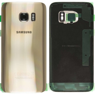 Galinis dangtelis Samsung G935F S7 Edge Gold Platinum originalus (used Grade B)