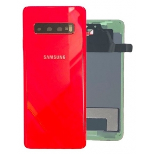 Galinis dangtelis Samsung G973 S10 Cardinal Red originalus (used Grade C)