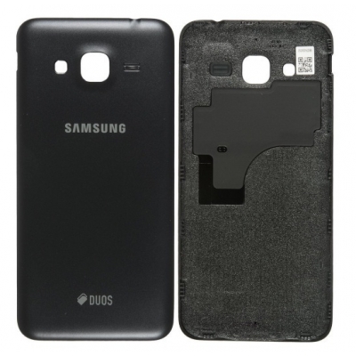 Galinis dangtelis Samsung J320 J3 2016 Black originalus (used Grade B) Galinis dangtelis Samsung J320 J3 2016 Black originalus (used Grade B)