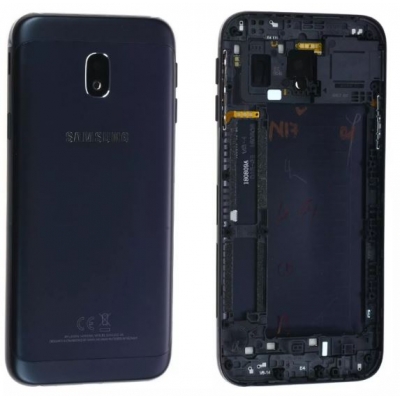 Galinis dangtelis Samsung J330 J3 2017 juodas originalus (used Grade B) Galinis dangtelis Samsung J330 J3 2017 juodas originalus (used Grade B)