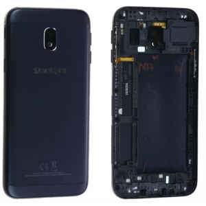 Galinis dangtelis Samsung J330 J3 2017 juodas originalus (used Grade C)