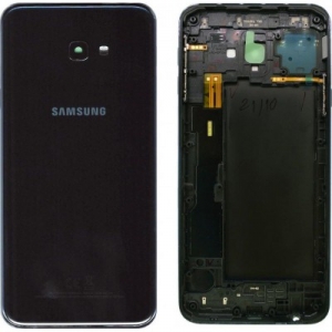 Galinis dangtelis Samsung J415 J4+ 2018 juodas originalus (used Grade C)