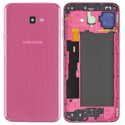Galinis dangtelis Samsung J415 J4+ 2018 rožinis originalus (used Grade A)