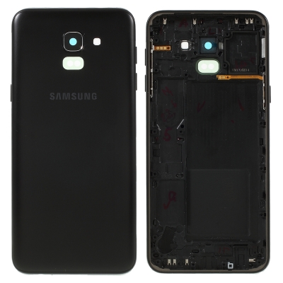 Galinis dangtelis Samsung J600 J6 2018 juodas originalus (used Grade B) Galinis dangtelis Samsung J600 J6 2018 juodas originalus (used Grade B)