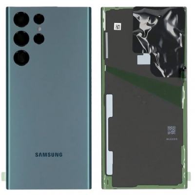 Galinis dangtelis Samsung S908 S22 Ultra Green originalus (used Grade B) Galinis dangtelis Samsung S908 S22 Ultra Green originalus (used Grade B)