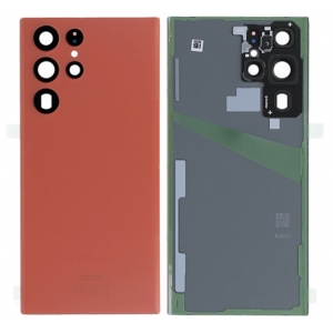Galinis dangtelis Samsung S908 S22 Ultra Red originalus (used Grade A)