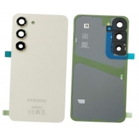 Galinis dangtelis Samsung S911 S23 Cream originalus (used Grade A)