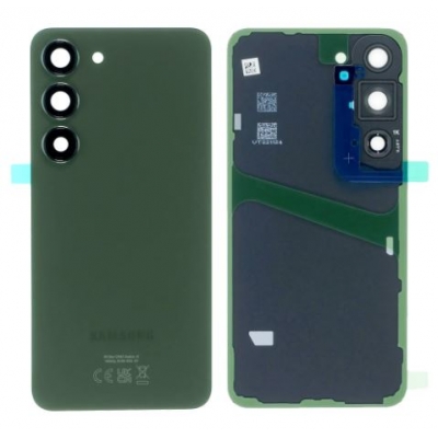 Galinis dangtelis Samsung S911 S23 Green originalus (used Grade C) Galinis dangtelis Samsung S911 S23 Green originalus (used Grade C)