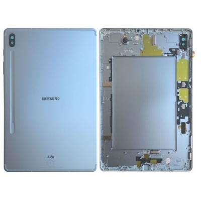 Galinis dangtelis Samsung T860 Tab S6 (2019) mėlynas (Cloud Blue) originalus (used Grade B) Galinis dangtelis Samsung T860 Tab S6 (2019) mėlynas (Cloud Blue) originalus (used Grade B)