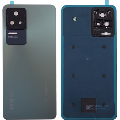 Galinis dangtelis Xiaomi Poco F4 Night Black originalus (service pack)