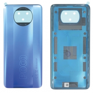 Galinis dangtelis Xiaomi Poco X3 Pro / X3 / X3 NFC Frost Blue originalus (service pack)