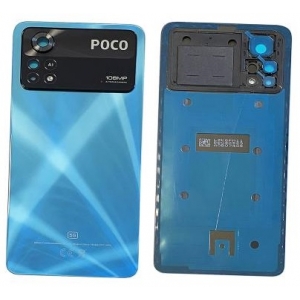 Galinis dangtelis Xiaomi Poco X4 Pro 5G Laser Blue originalus (service pack)