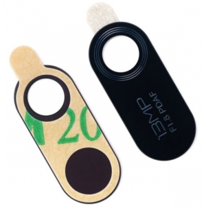 Huawei Y6 2019 kameros stikliukas Black (only lens)