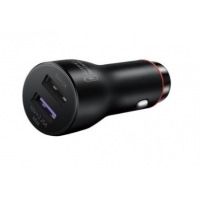 Įkroviklis automobilinis originalus Huawei CP36 FastCharge (2xUSB; 2A) USB juodas su įpakavimu