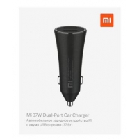 Įkroviklis automobilinis originalus Xiaomi (GDS4147GL) (2xUSB; 37W) juodas su įpakavimu
