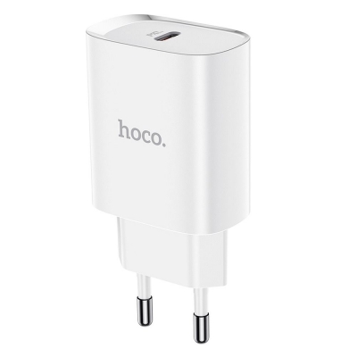 Įkroviklis HOCO N14 (1xUSB-C 20W) baltas Įkroviklis HOCO N14 (1xUSB-C 20W) baltas