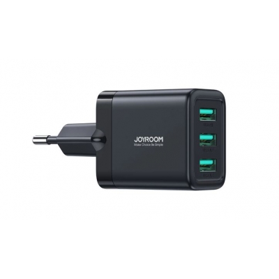 Įkroviklis JOYROOM (JR-TCN02) (4xUSB; 3.4A 17W) juodas Įkroviklis JOYROOM (JR-TCN02) (4xUSB; 3.4A 17W) juodas