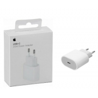 Įkroviklis originalus Apple (USB-C) MHJE3ZM / A MD3J4ZM / A MUVV3ZM / A A2347 (20W) baltas su įpakavimu