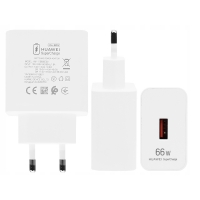 Įkroviklis originalus Huawei Honor USB SuperCharge (HW-110600E00, HW-110600E02) 6A 66W baltas