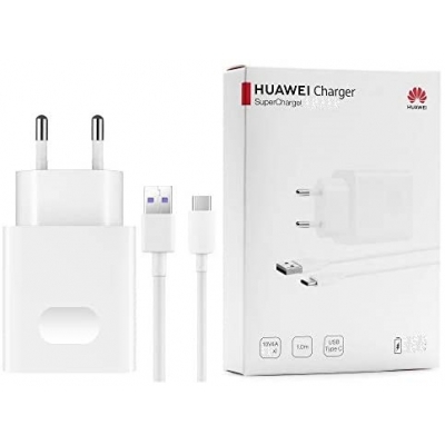 Įkroviklis originalus Huawei USB SuperCharge (CP404B) 22,5W + type-C kabelis baltas (service pack) Įkroviklis originalus Huawei USB SuperCharge (CP404B) 22,5W + type-C kabelis baltas (service pack)