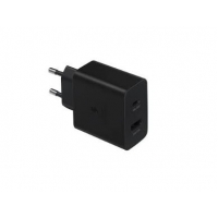 Įkroviklis originalus Samsung Duo Charging (EP-TA220NBEGEU) (Type-C) (35W) juodas su įpakavimu