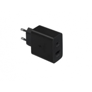 Įkroviklis originalus Samsung Duo Charging (EP-TA220NBEGEU) (Type-C) (35W) juodas su įpakavimu