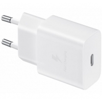 Įkroviklis originalus Samsung Fast Charging (Type-C) (EP-T1510NWEGEU) (15W) baltas su įpakavimu