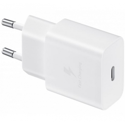 Įkroviklis originalus Samsung Fast Charging (Type-C) (EP-T1510NWEGEU) (15W) baltas su įpakavimu