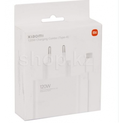 Įkroviklis originalus Xiaomi (BHR9462EU) 120W + type-C kabelis baltas su įpakavimu Įkroviklis originalus Xiaomi (BHR9462EU) 120W + type-C kabelis baltas su įpakavimu