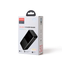 Išorinė baterija POWER BANK JOYROOM (JR-QP193) 30000mAh (2xUSB; 1xUSB-C; 22.5W) juoda