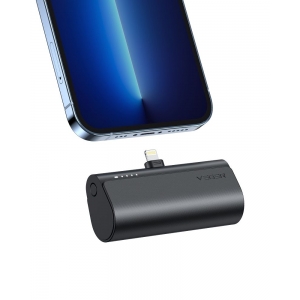 Išorinė baterija POWER BANK VEGER PlugOn (W0556P) lightning 5000mAh (20W) juoda