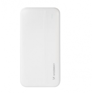 Išorinė baterija POWER BANK Wozinsky (WPBWE1) 10000mAh (2xUSB; LCD) balta
