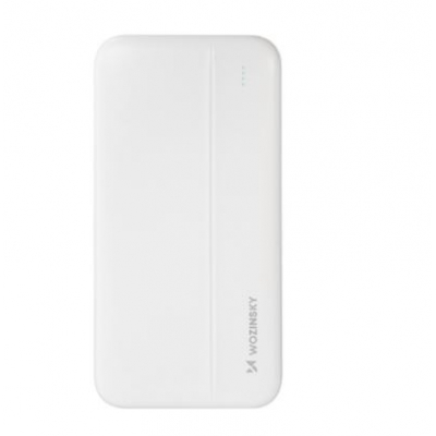 Išorinė baterija POWER BANK Wozinsky (WPBWE1) 10000mAh (2xUSB; LCD) balta Išorinė baterija POWER BANK Wozinsky (WPBWE1) 10000mAh (2xUSB; LCD) balta