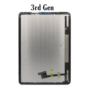 Ekranas iPad Pro 11 2021 (3rd gen) / Pro 11 2022 (4th gen) su lietimui jautriu stikliuku Black