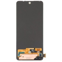 Ekranas Xiaomi Redmi Note 13 4G / Redmi Note 14 4G Global / Redmi Note 14 5G / Poco M7 Pro 5G su lietimui jautriu stikliuku Black OLED