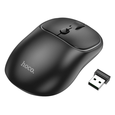 Pelė HOCO GM25 belaidė juodos spalvos Pelė HOCO GM25 belaidė juodos spalvos
