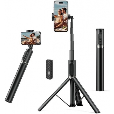 Asmenukių lazda + trikojis Samsung (GP-TOU024AE) (65-90 mm) juoda Asmenukių lazda + trikojis Samsung (GP-TOU024AE) (65-90 mm) juoda