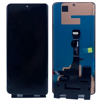 Ekranas Huawei P50 Pro su lietimui jautriu stikliuku Black Ekranas Huawei P50 Pro su lietimui jautriu stikliuku Black