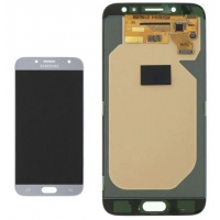 Ekranas Samsung J730F J7 (2017) su lietimui jautriu stikliuku Silver originalus (service pack)