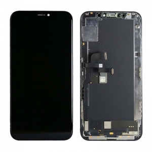 Ekranas skirtas iPhone XS su lietimui jautriu stikliuku originalus (used Grade C)